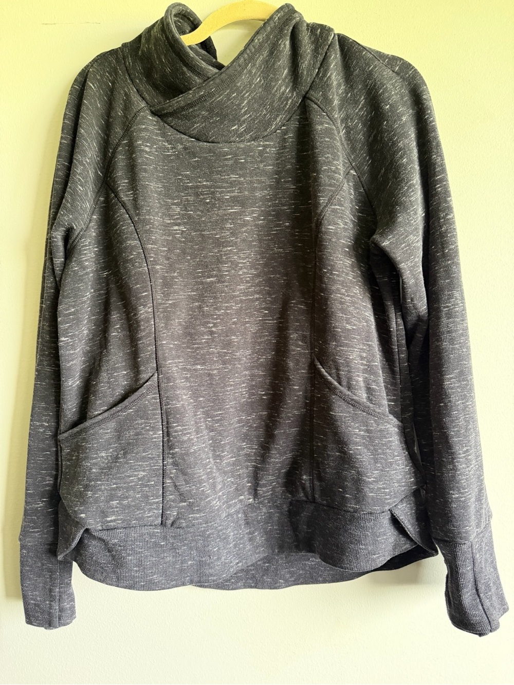 Dark Heather Gray Pullover Sweatshirt